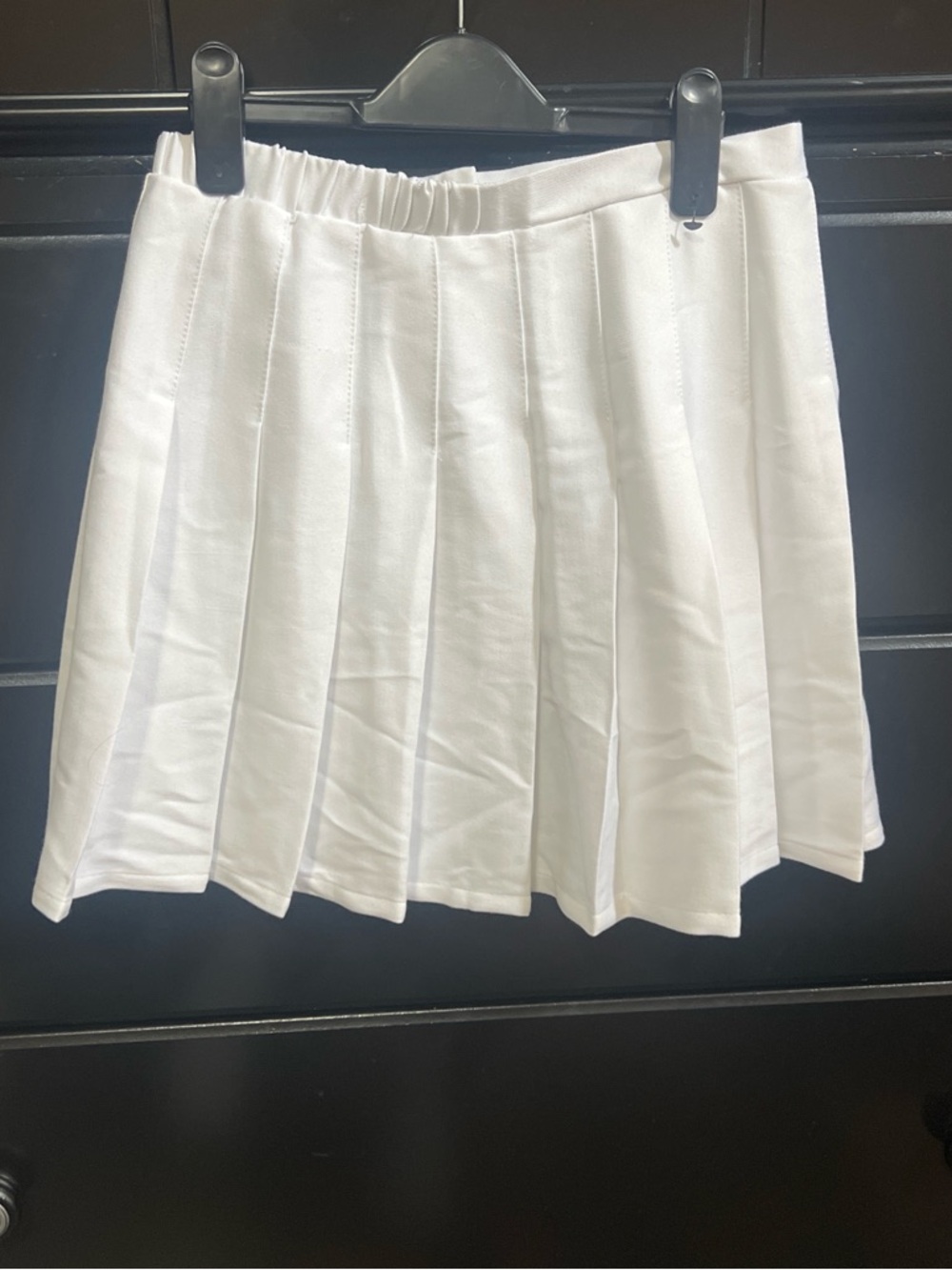 wild fable White Pleated Mini Skirt